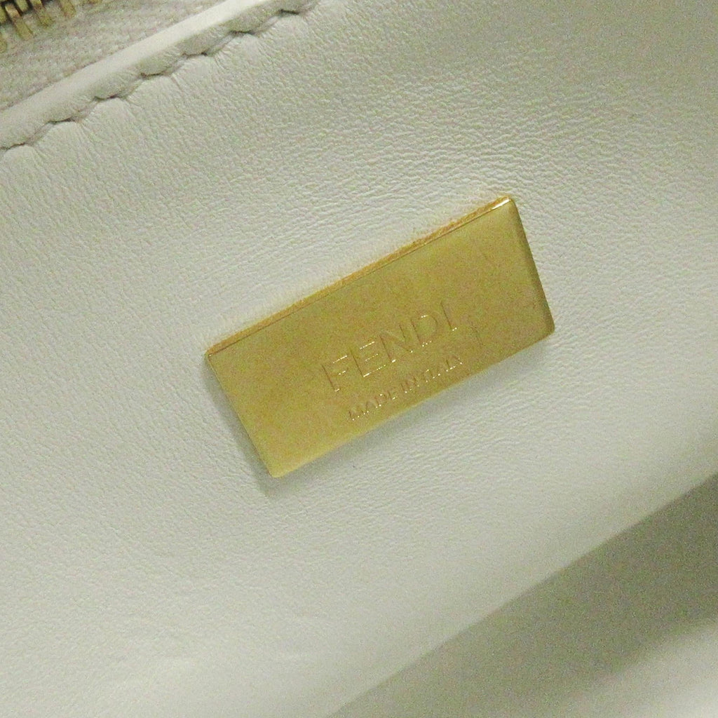 Fendi Woven Peekaboo Satchel