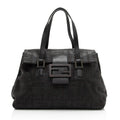 Fendi Woven Zucca Leather Forever Large Shoulder Bag