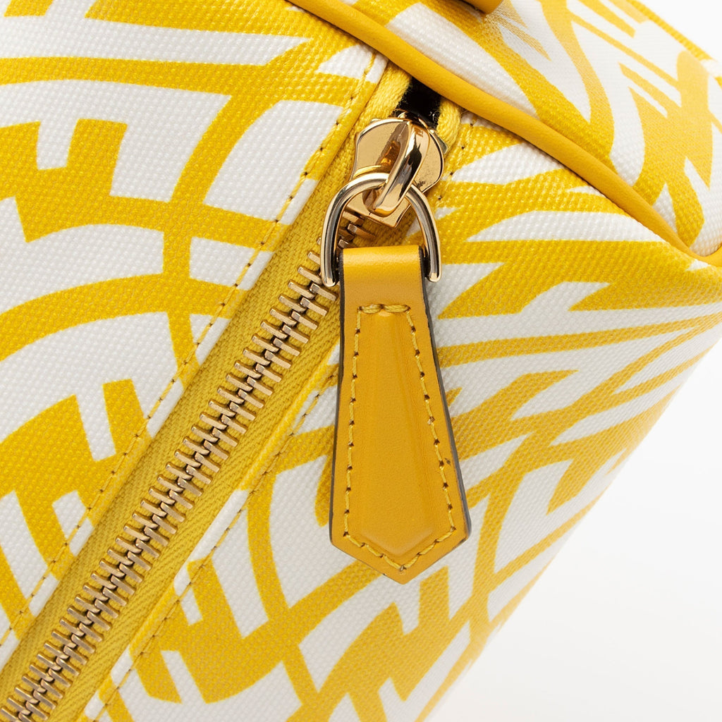 Fendi X Sarah Coleman Glazed Canvas FF Vertigo Mini Shoulder Bag