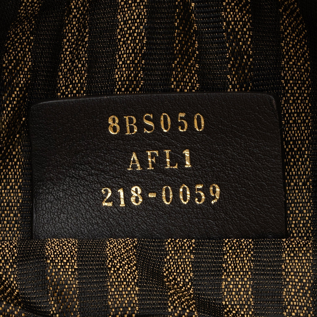 Fendi X Sarah Coleman Glazed Canvas FF Vertigo Mini Shoulder Bag