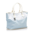 Fendi Zebra Print Canvas Tote Bag