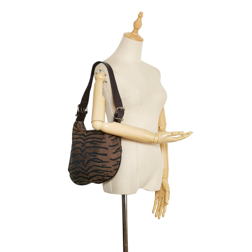 Fendi Zebra Print Oyster
