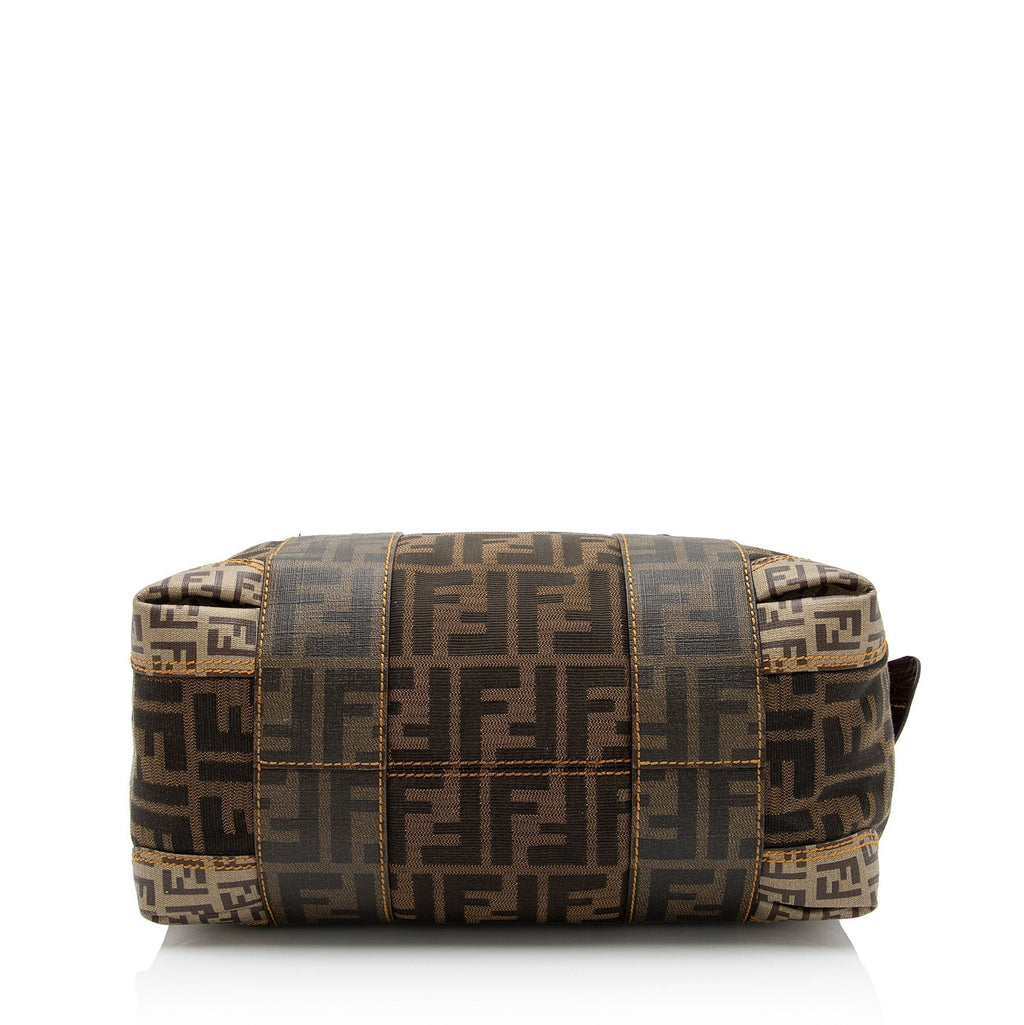 Fendi Zucca B Mix Medium Boston Bag