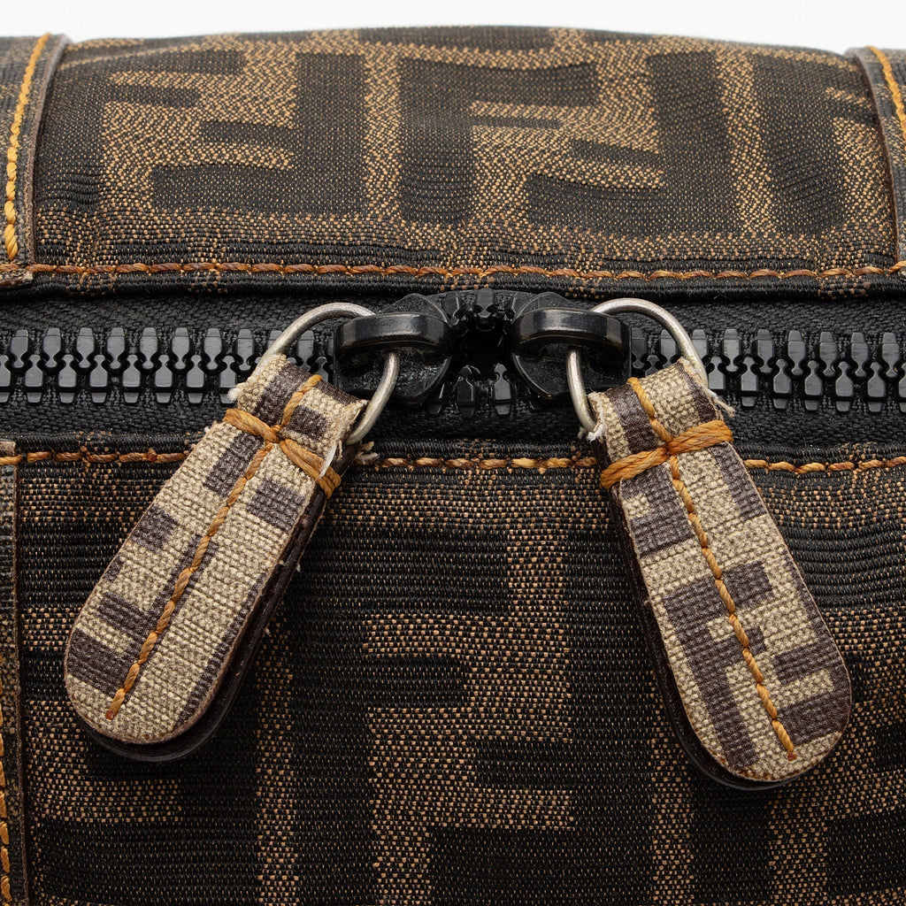 Fendi Zucca B Mix Medium Boston Bag