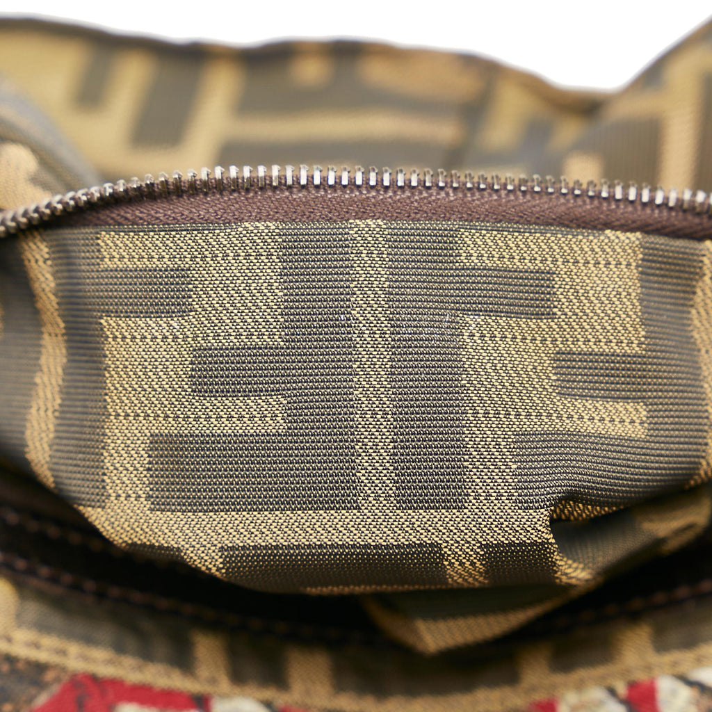 Fendi Zucca Bird Baguette