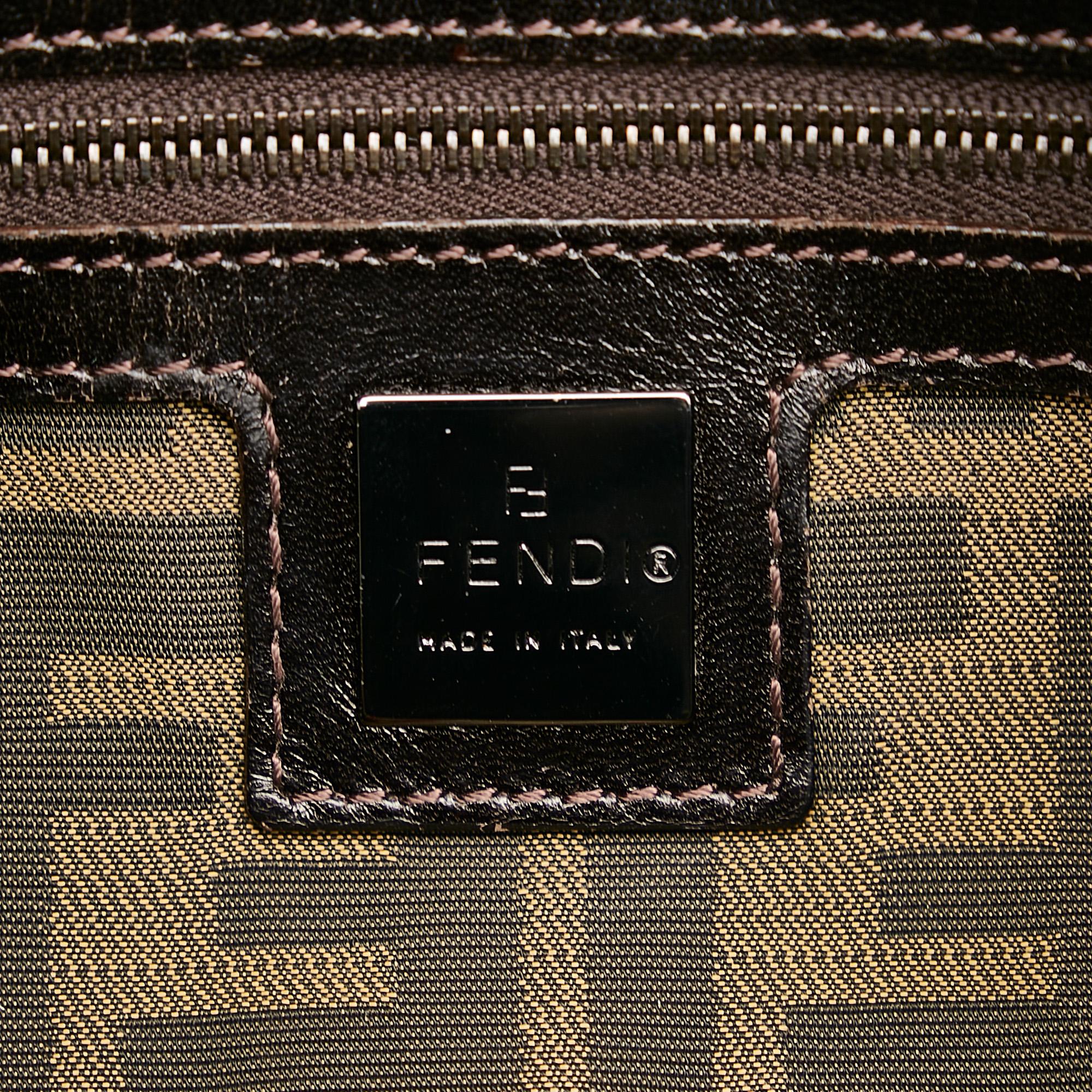 Fendi Zucca Bird Baguette