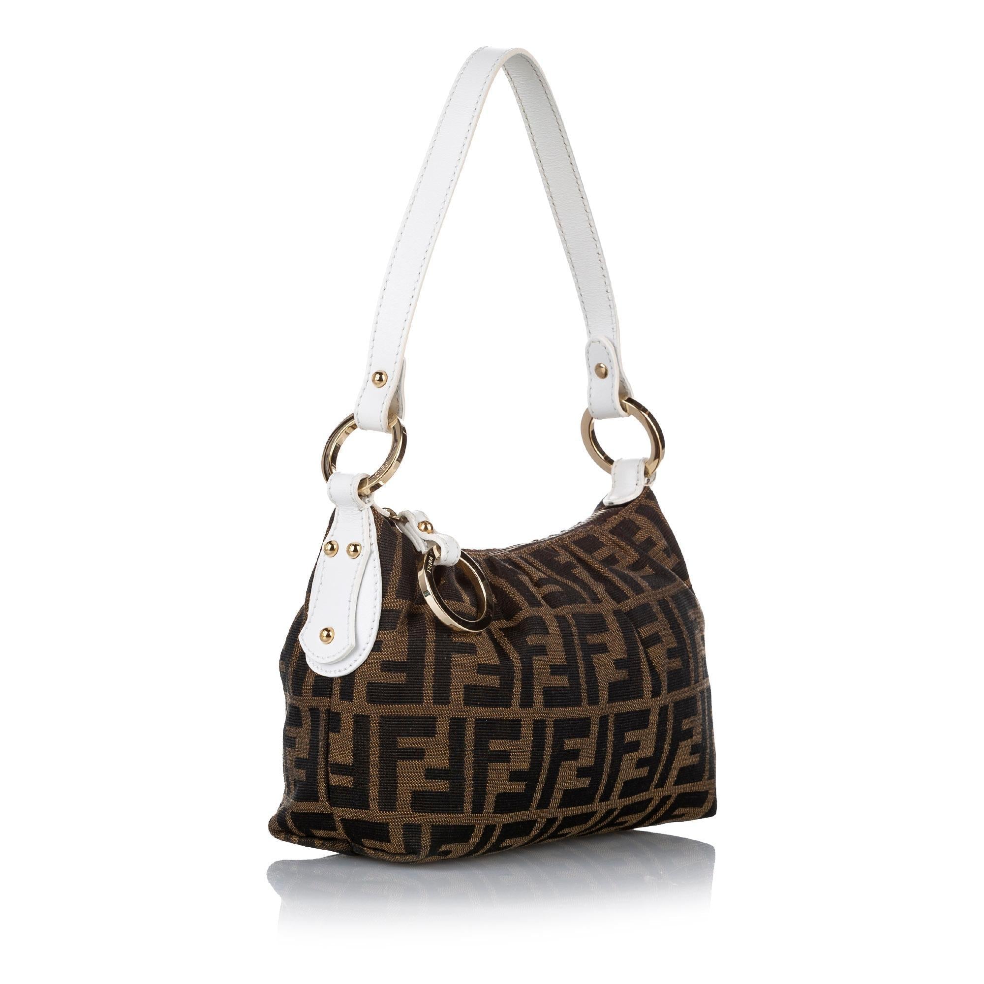 Fendi Zucca Canvas Baguette (SHG-19609)