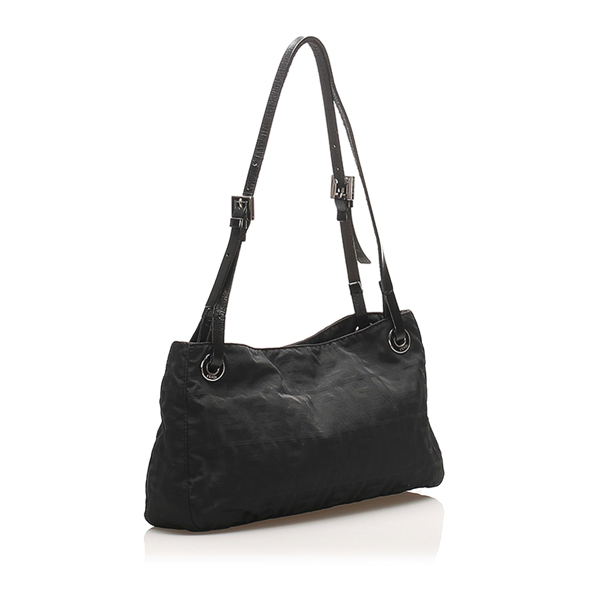 Fendi Zucca Canvas Baguette