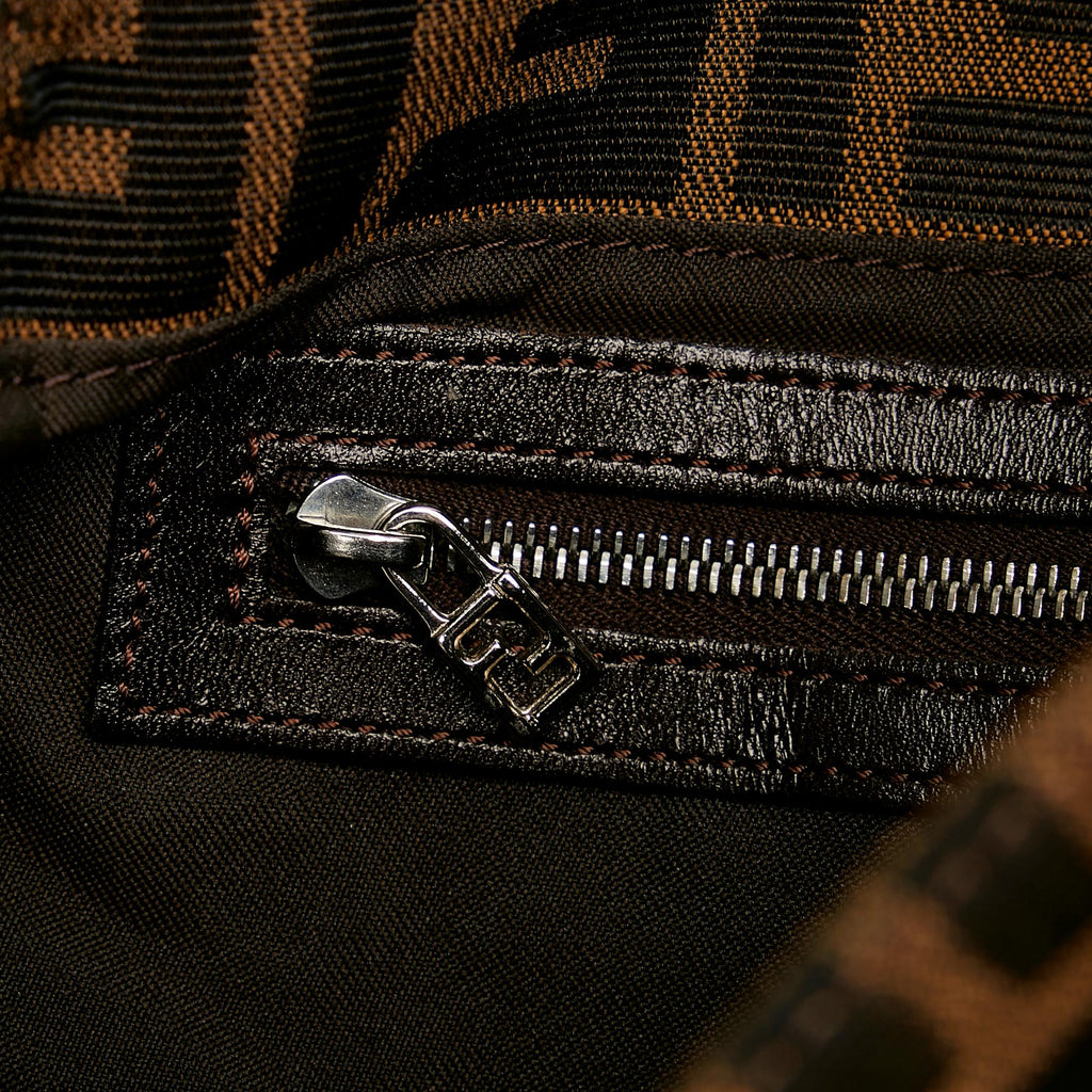 Fendi Zucca Canvas Baguette