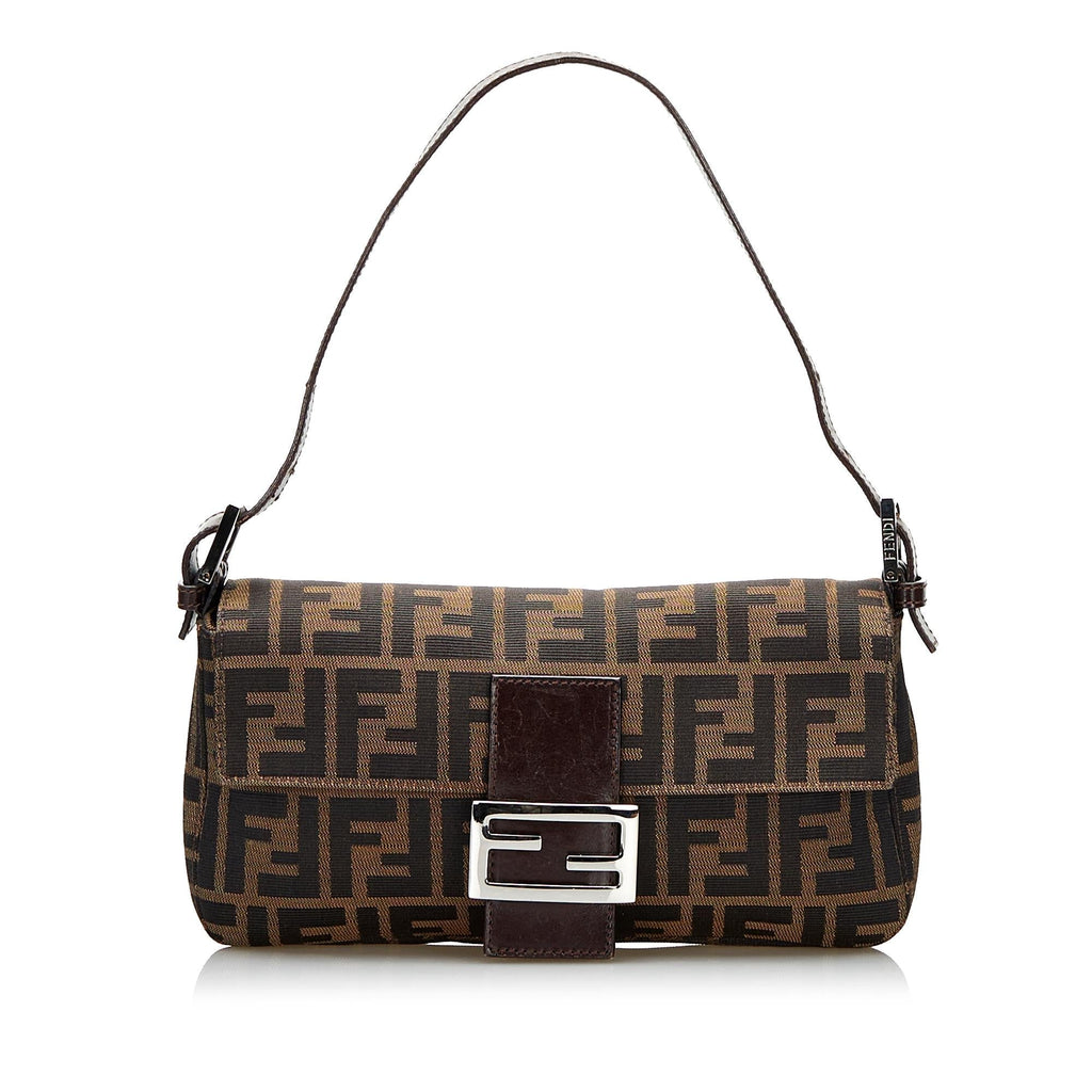 Fendi Zucca Canvas Baguette