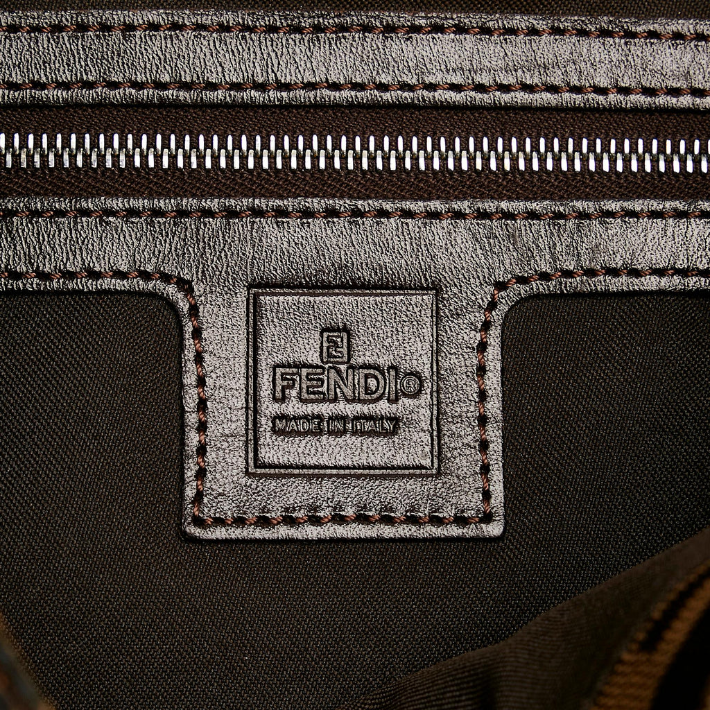 Fendi Zucca Canvas Baguette