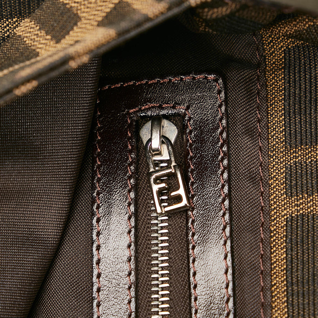 Fendi Zucca Canvas Baguette