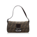 Fendi Zucca Canvas Baguette