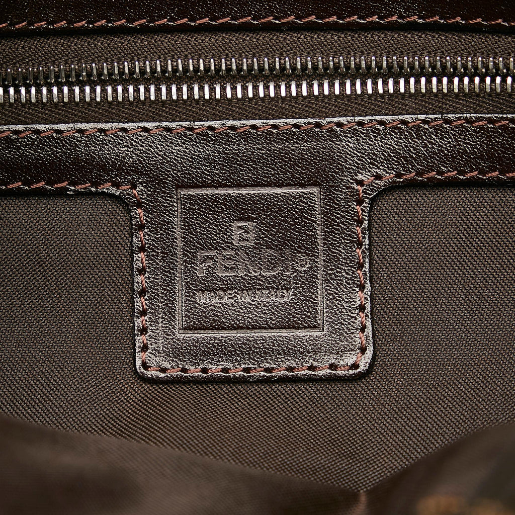 Fendi Zucca Canvas Baguette