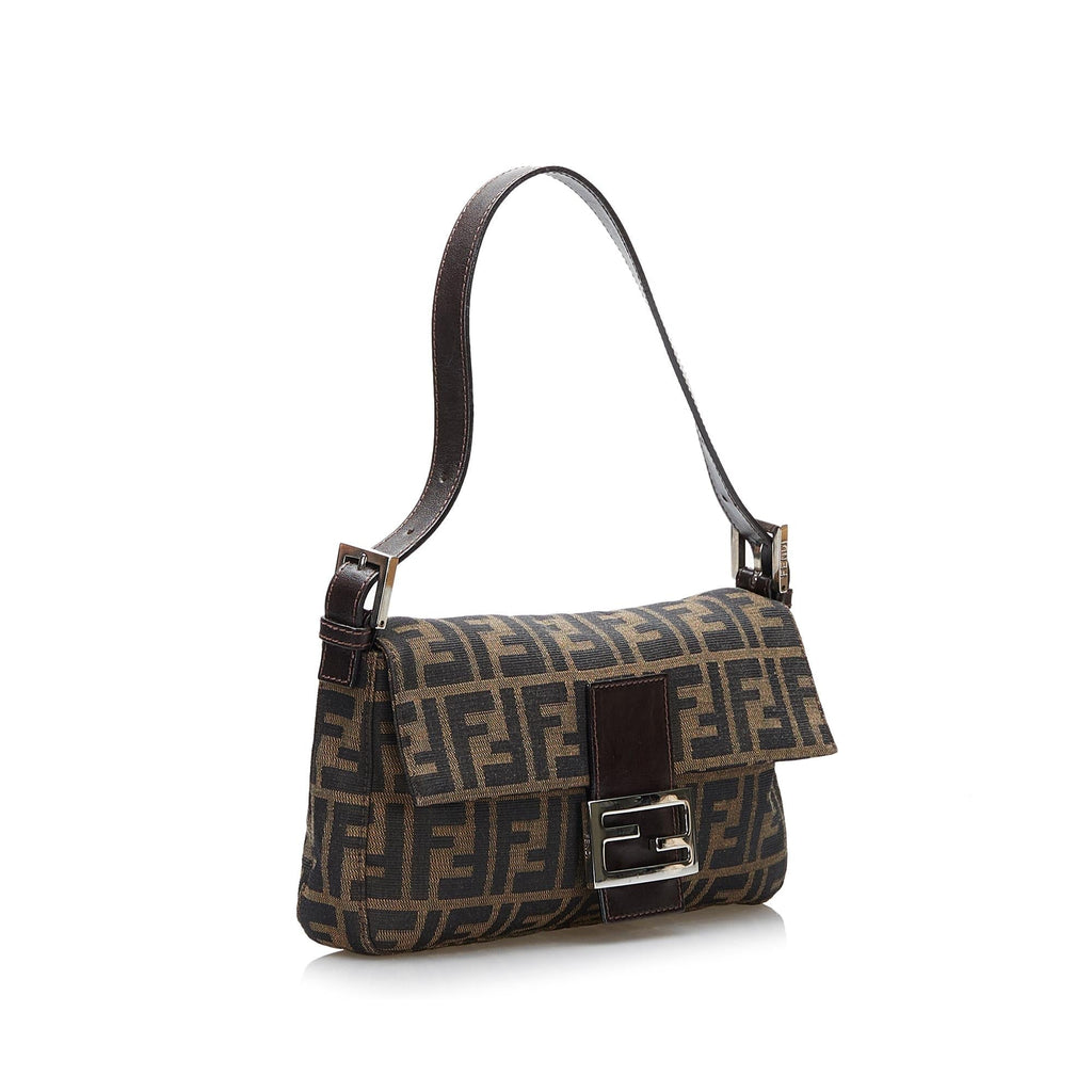 Fendi Zucca Canvas Baguette