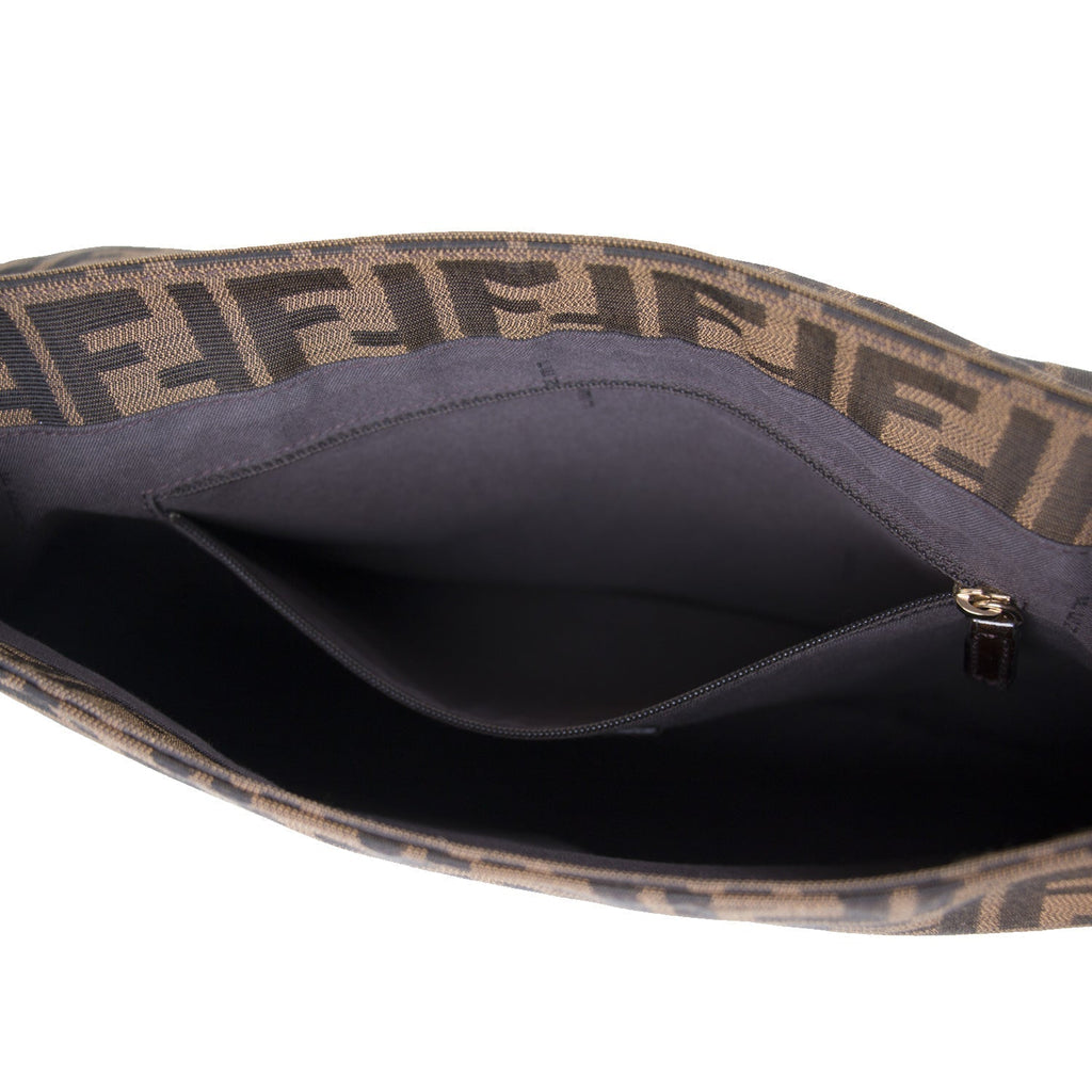 Fendi Zucca Canvas Cross Body Bag