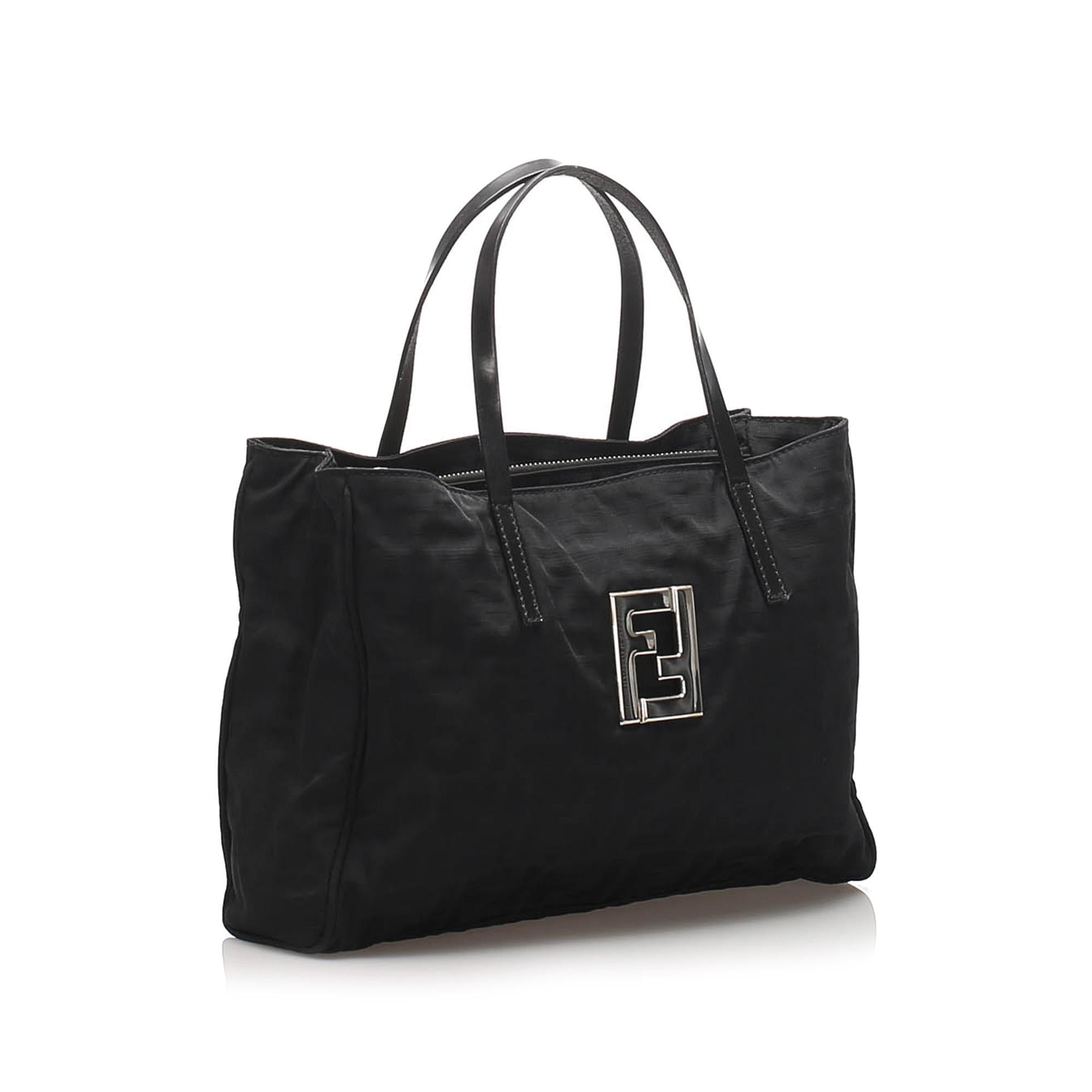 Fendi Zucca Canvas Handbag (SHG-10923)