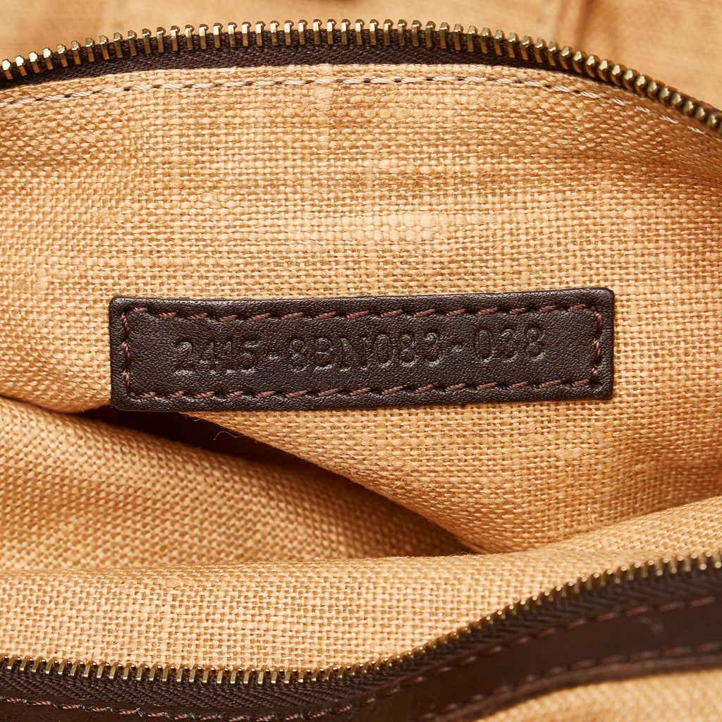 Fendi Zucca Canvas Handbag