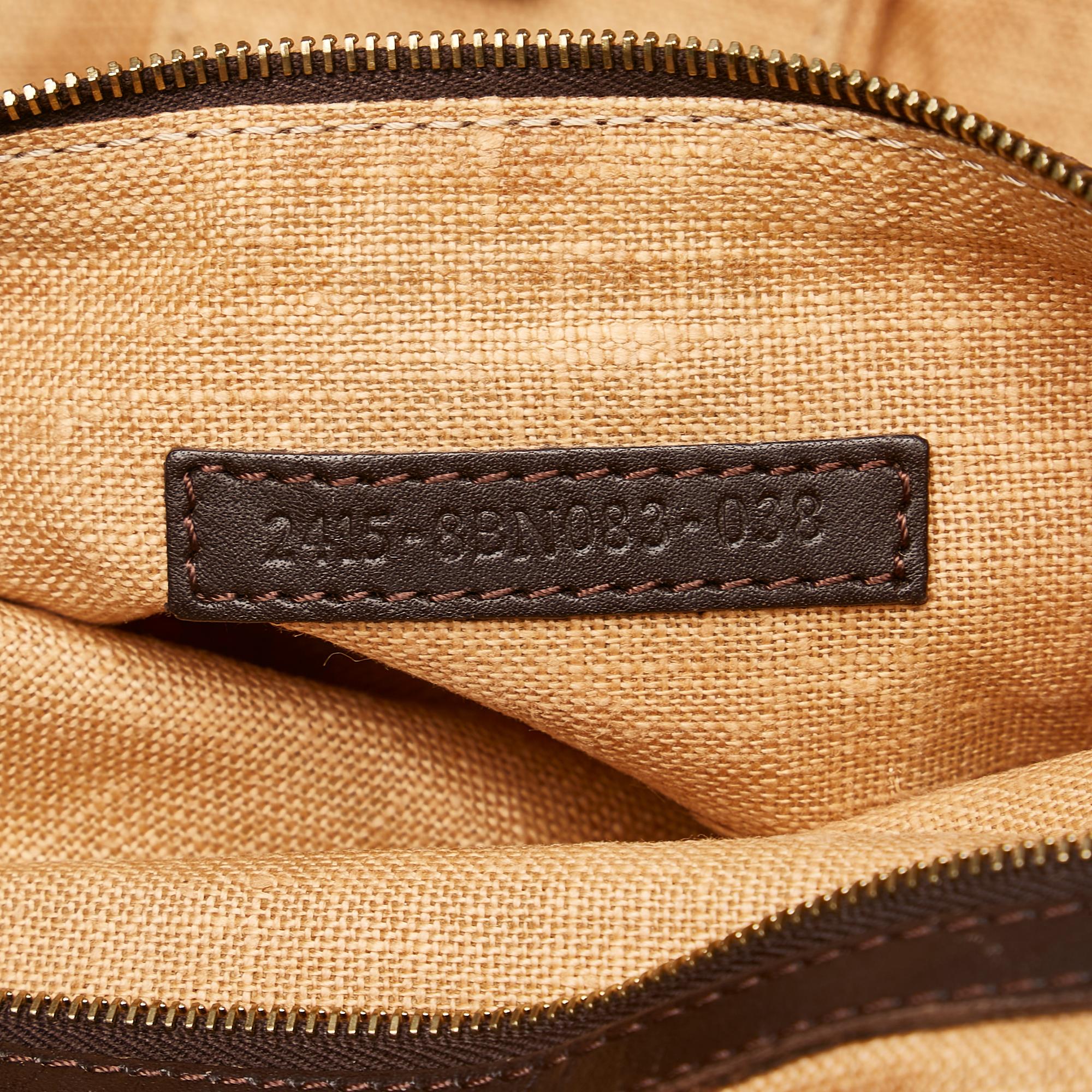 Fendi Zucca Canvas Handbag