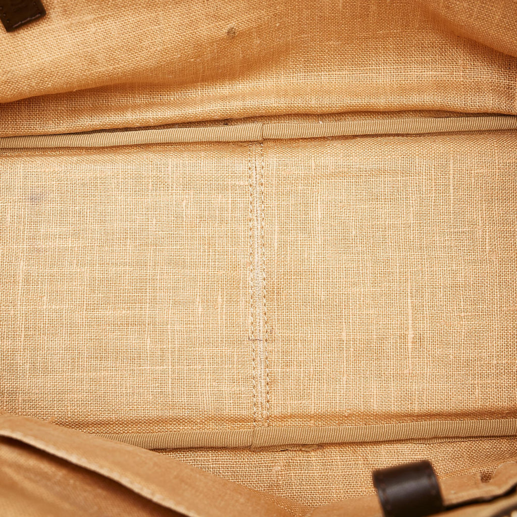 Fendi Zucca Canvas Handbag