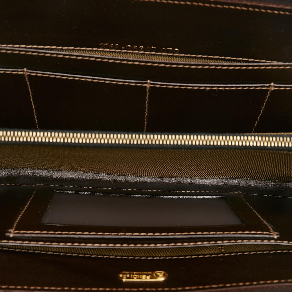 Fendi Zucca Canvas Handbag