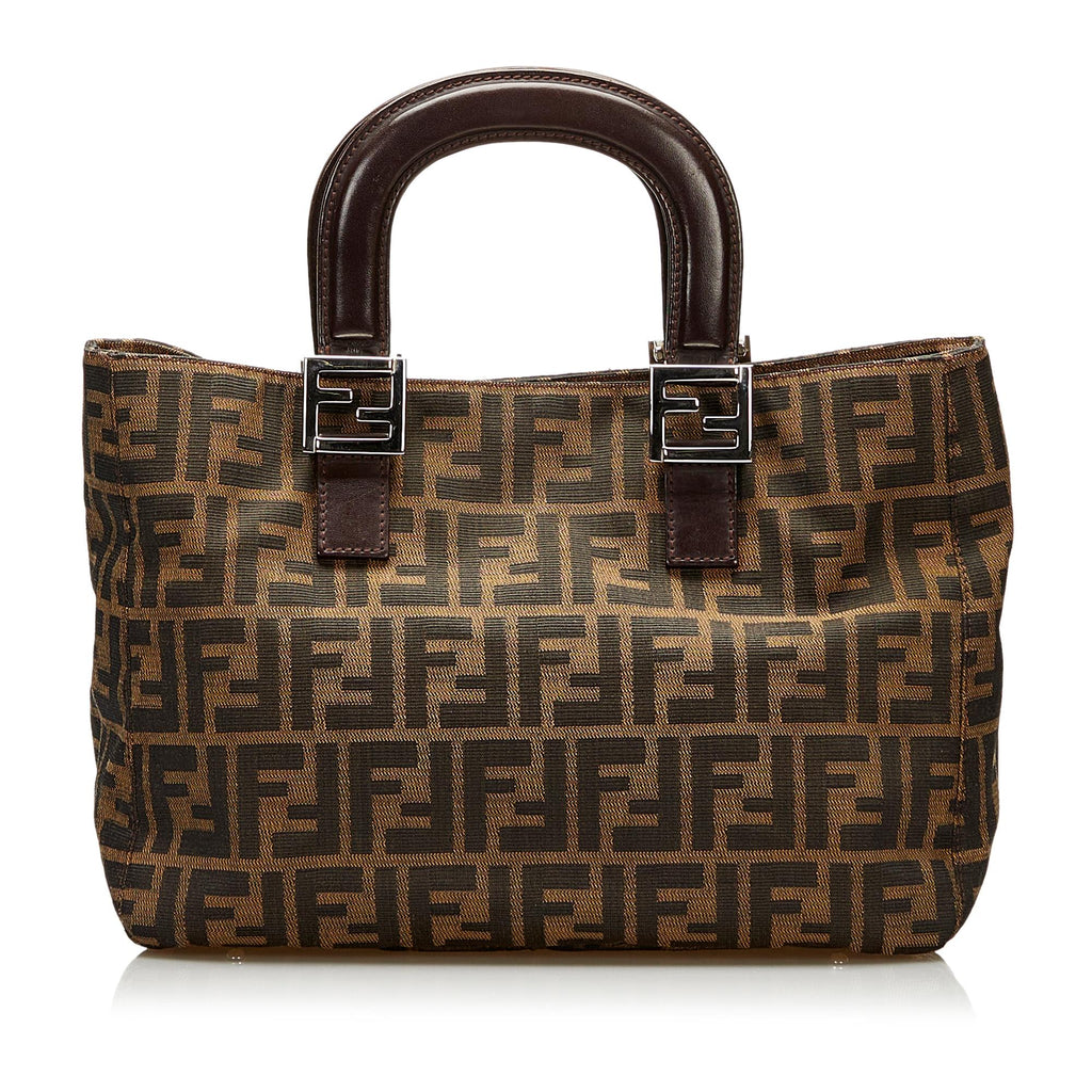 Fendi Zucca Canvas Handbag