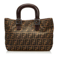 Fendi Zucca Canvas Handbag