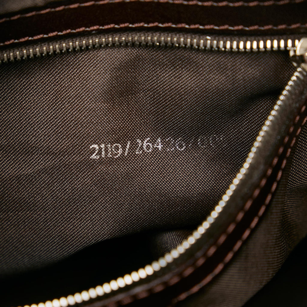 Fendi Zucca Canvas Handbag
