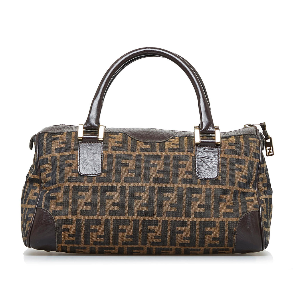 Fendi Zucca Canvas Handbag