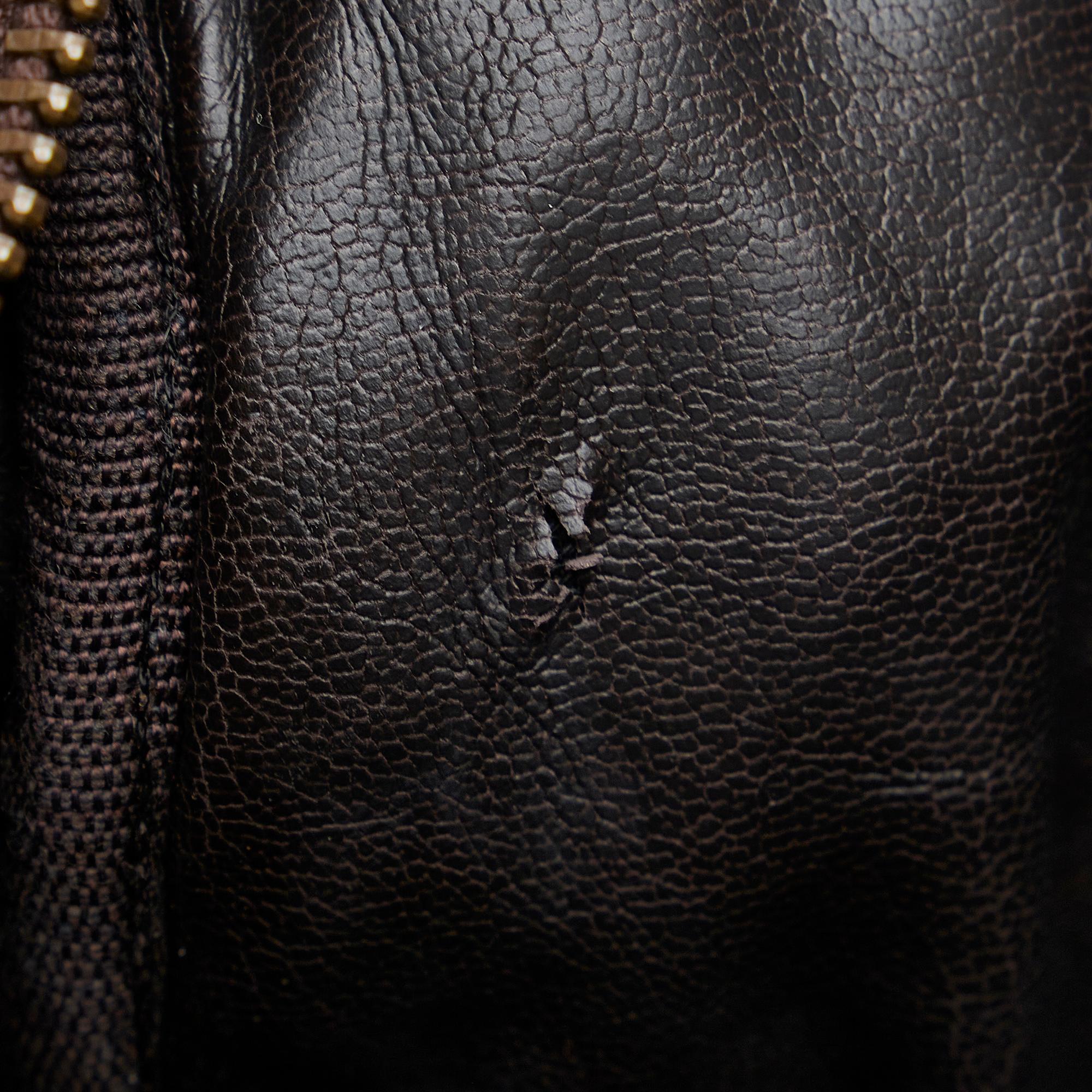Fendi Zucca Canvas Handbag