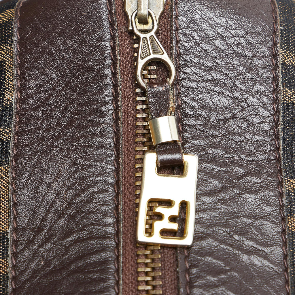 Fendi Zucca Canvas Handbag