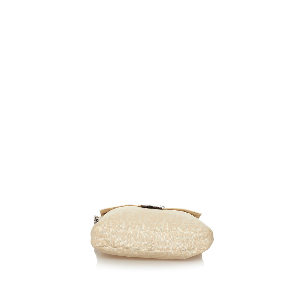 Fendi Zucca Canvas Shoulder Bag