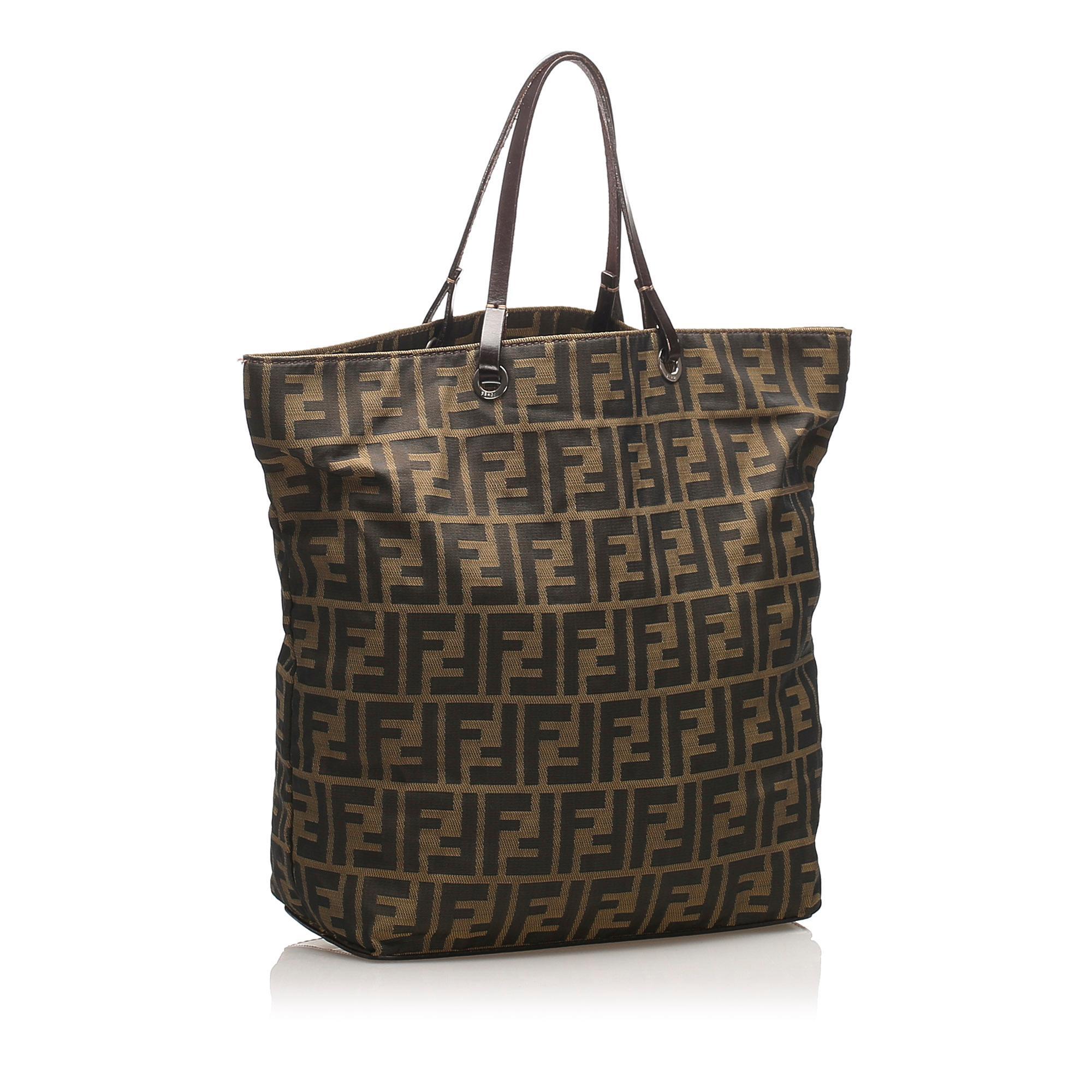 Fendi Zucca Canvas Tote Bag (SHG-11731)