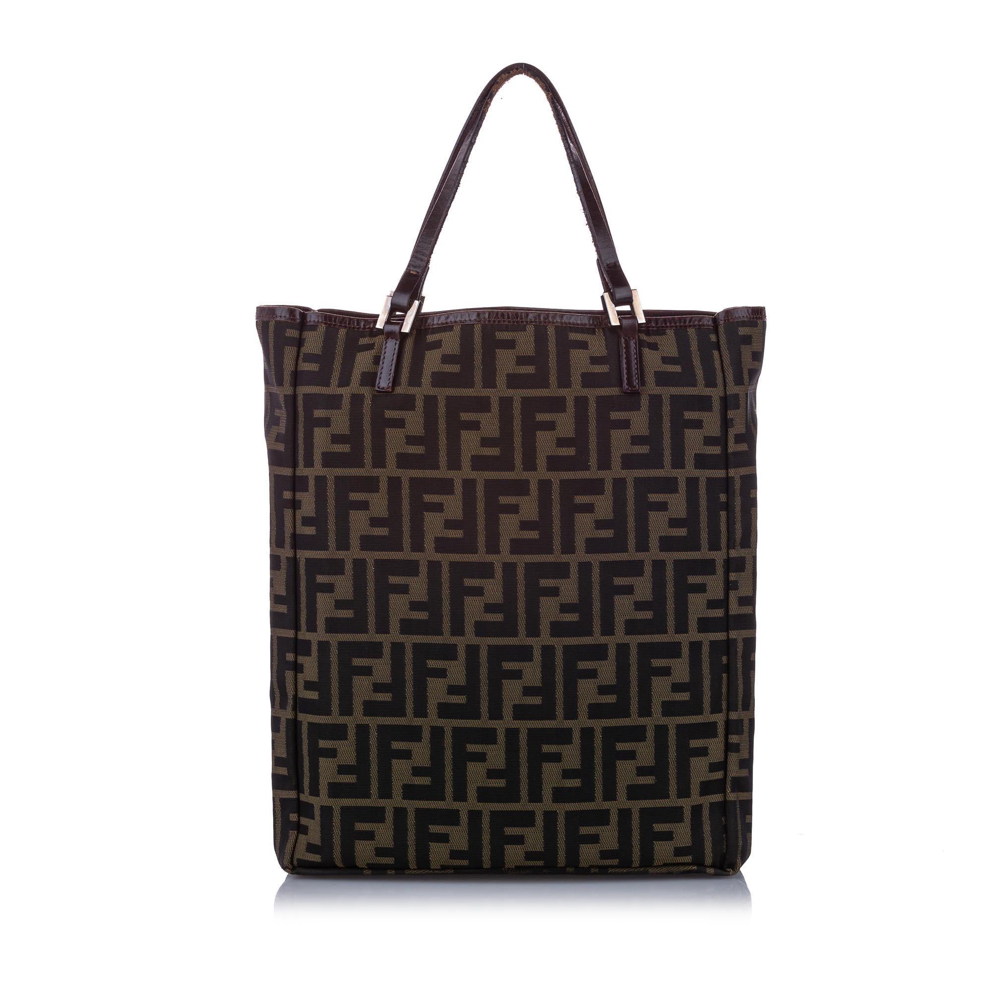 Fendi Zucca Canvas Tote Bag (SHG-11754)