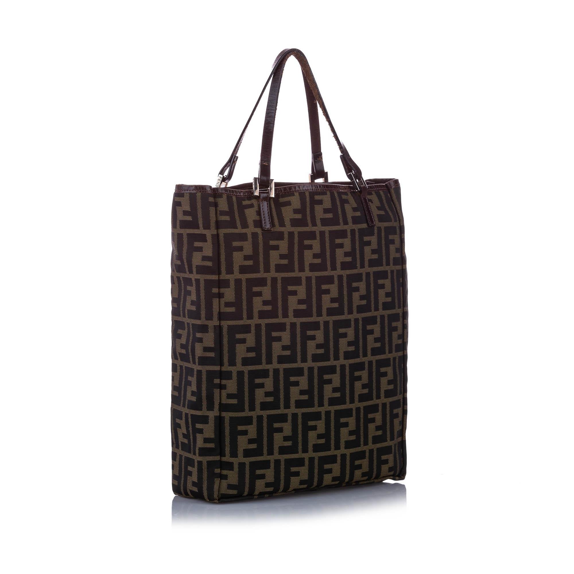 Fendi Zucca Canvas Tote Bag (SHG-11754)