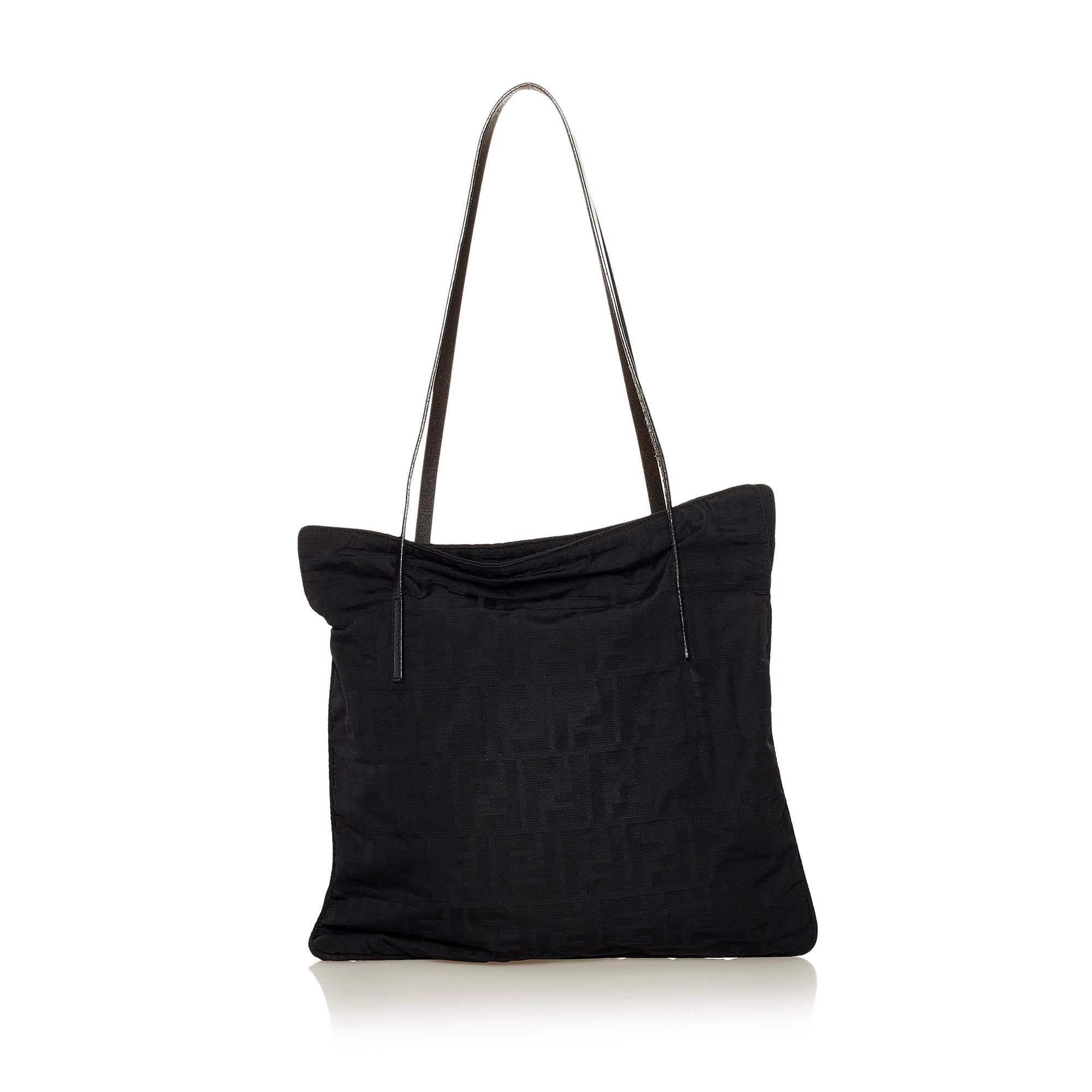 Fendi Zucca Canvas Tote Bag