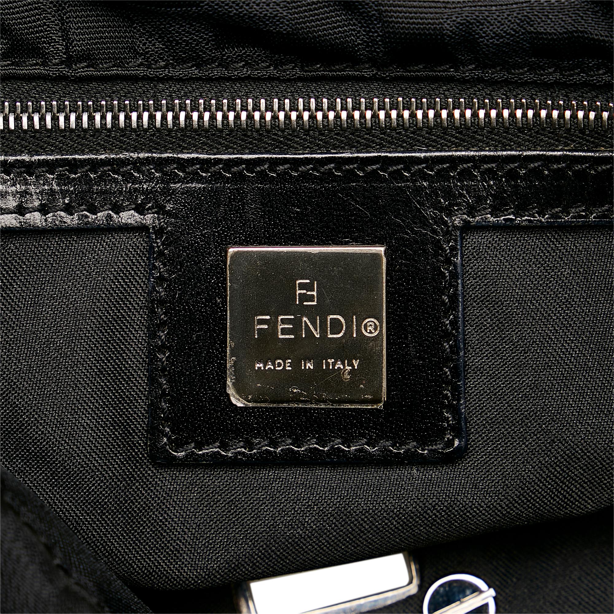 Fendi Zucca Canvas Tote Bag