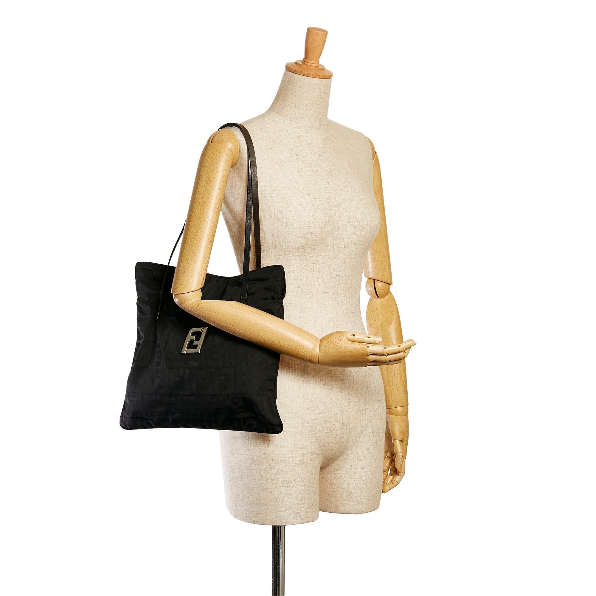 Fendi Zucca Canvas Tote Bag