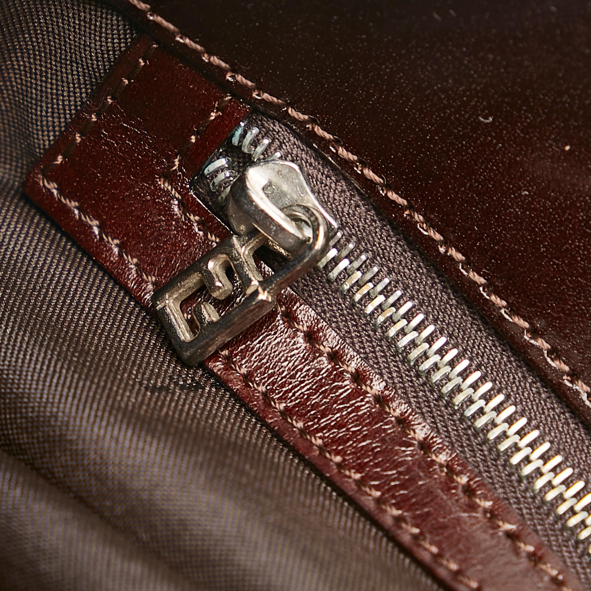 Fendi Zucca Canvas Tote Bag