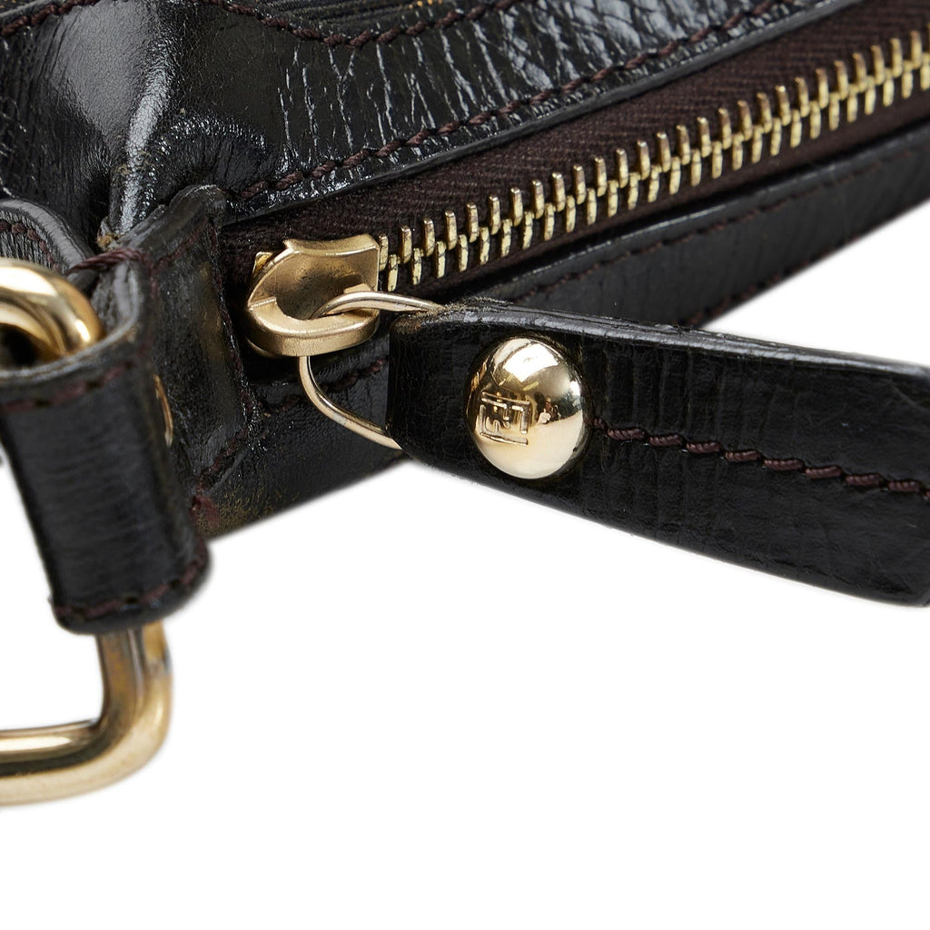 Fendi Zucca Chef Zip Crossbody Bag