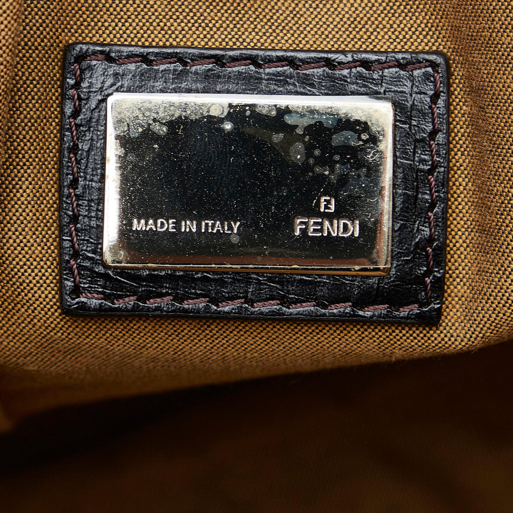 Fendi Zucca Chef Zip Crossbody Bag
