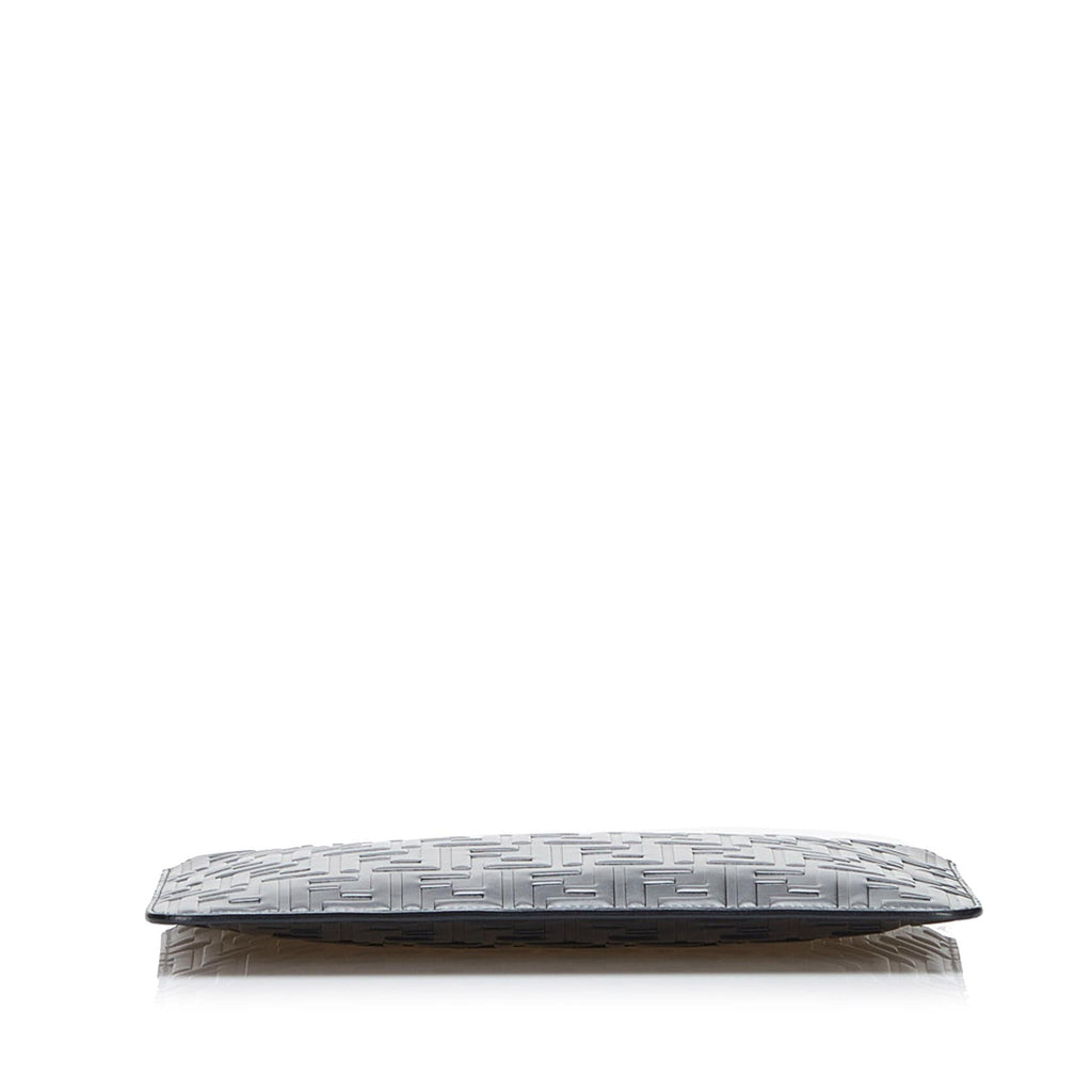 Fendi Zucca Embossed Zip Pouch