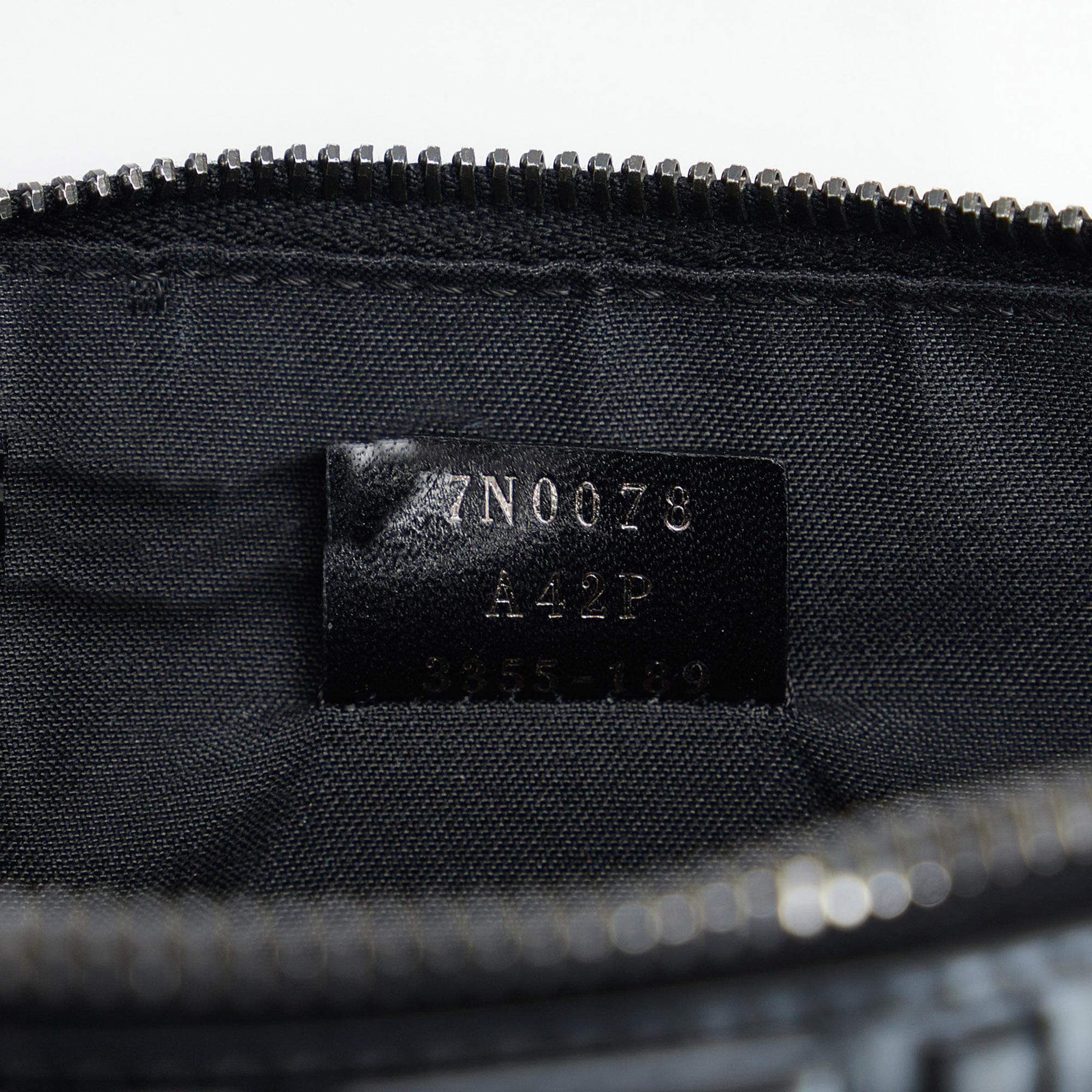 Fendi Zucca Embossed Zip Pouch