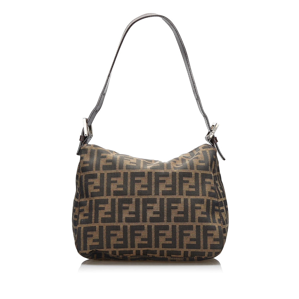 Fendi Zucca Flap Shoulder Bag