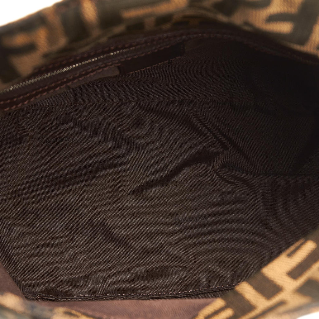 Fendi Zucca Flap Shoulder Bag
