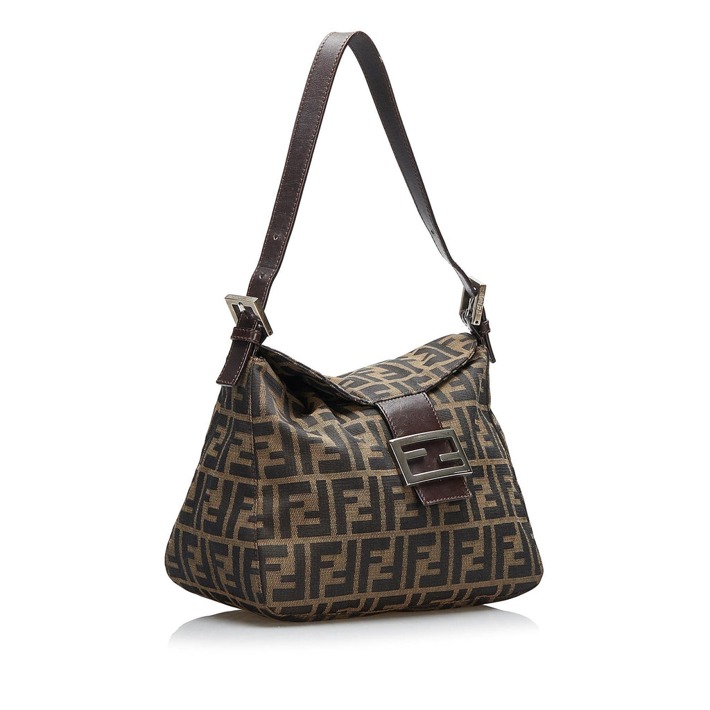 Fendi Zucca Flap Shoulder Bag