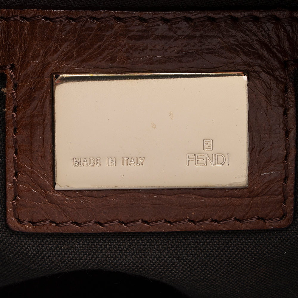 Fendi Zucca Forever Mamma Shoulder Bag