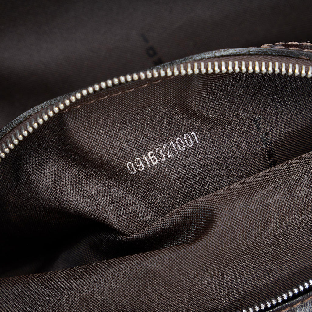 Fendi Zucca Half Moon Hobo