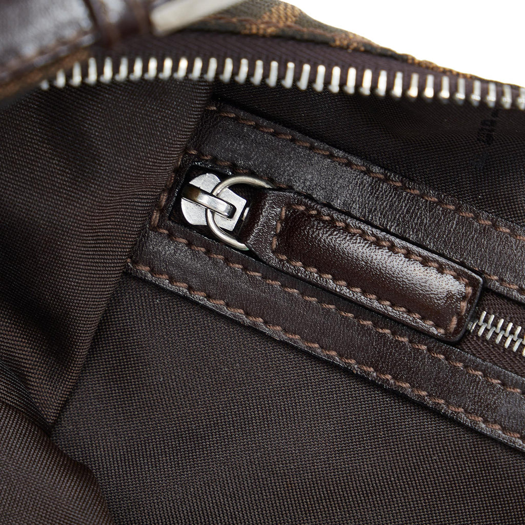 Fendi Zucca Half Moon Hobo