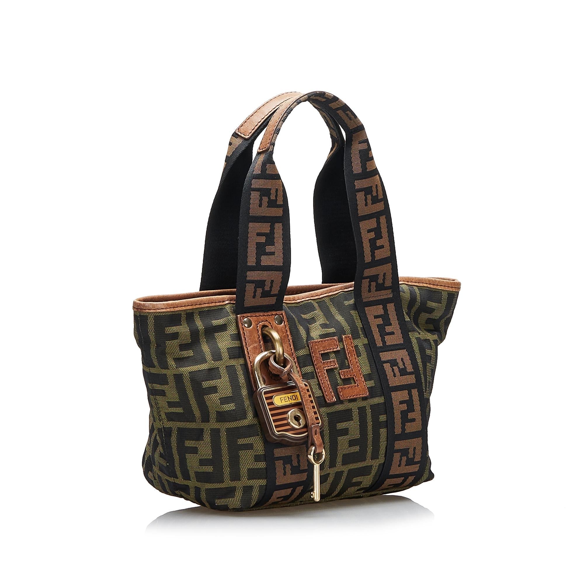 Fendi Zucca  Handbag